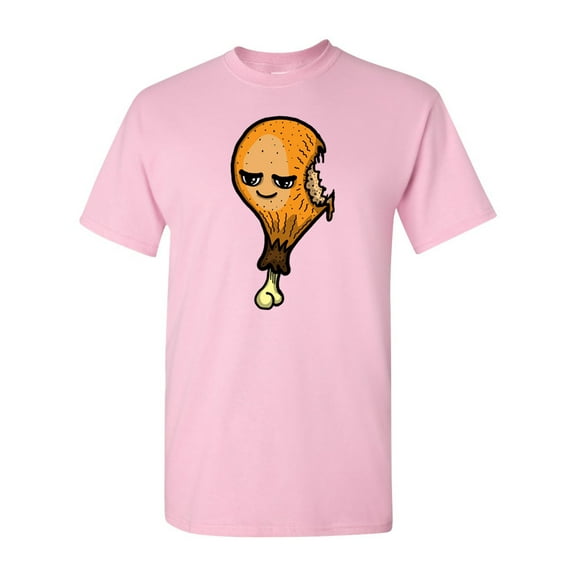 Too Cute To Eat Chicken Leg Adult DT T-Shirts Tee