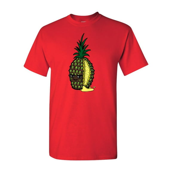 Too Cute To Eat Pineapple Adult DT T-Shirts Tee