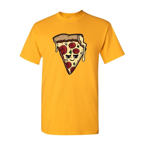 Too Cute To Eat Pizza Adult DT T-Shirts Tee