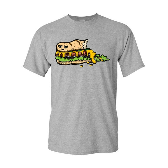 Too Cute To Eat Submarine Sandwich Adult DT T-Shirts Tee