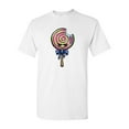 thumbnail image 1 of Too Cute To Eat Swirl Lollipop Adult DT T-Shirts Tee, 1 of 2