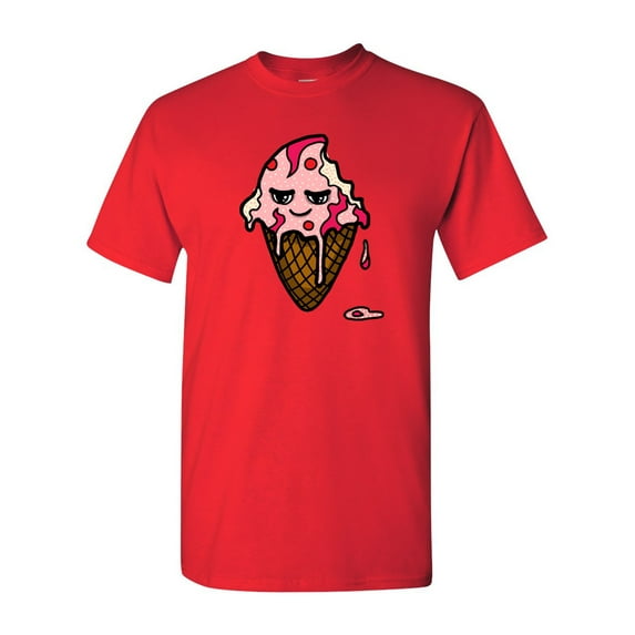 Too Cute To Ice Cream Cone Adult DT T-Shirts Tee
