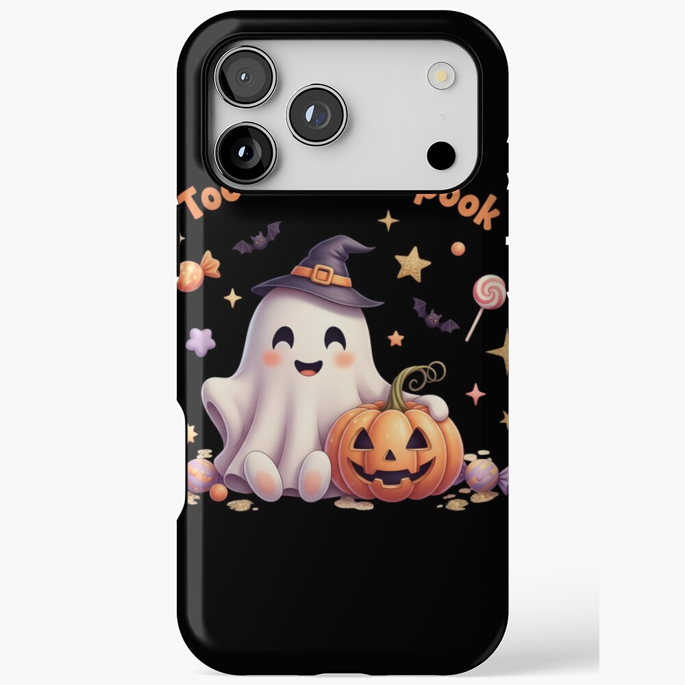 Too Cute To Spook Cute Ghost Halloween Kawaii Art Case for iPhone 11 to ...