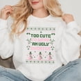thumbnail image 1 of Too Cute Ugly Sweater | Sweatshirt, 1 of 5