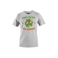thumbnail image 1 of Too Cute to Pinch Fun St. Patricks Day Shamrock Design Women's T-shirt, 1 of 3