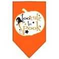 thumbnail image 1 of Too Cute to Spook Screen Print Bandana, Orange - Large, 1 of 1