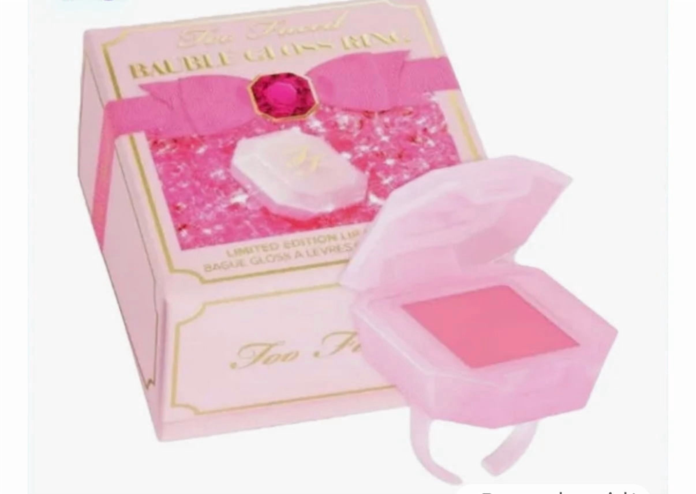 Too Faced Bauble Gloss Ring Lip Gloss, Pink