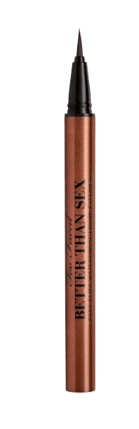 Too Faced Better Than Sex Chocolate Eyeliner - Easy Glide Waterproof Liquid Eyeliner, 0.6ml