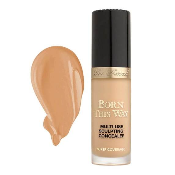 Too Faced Born This Way Super Coverage Concealer 0.5oz Warm Beige New With Box