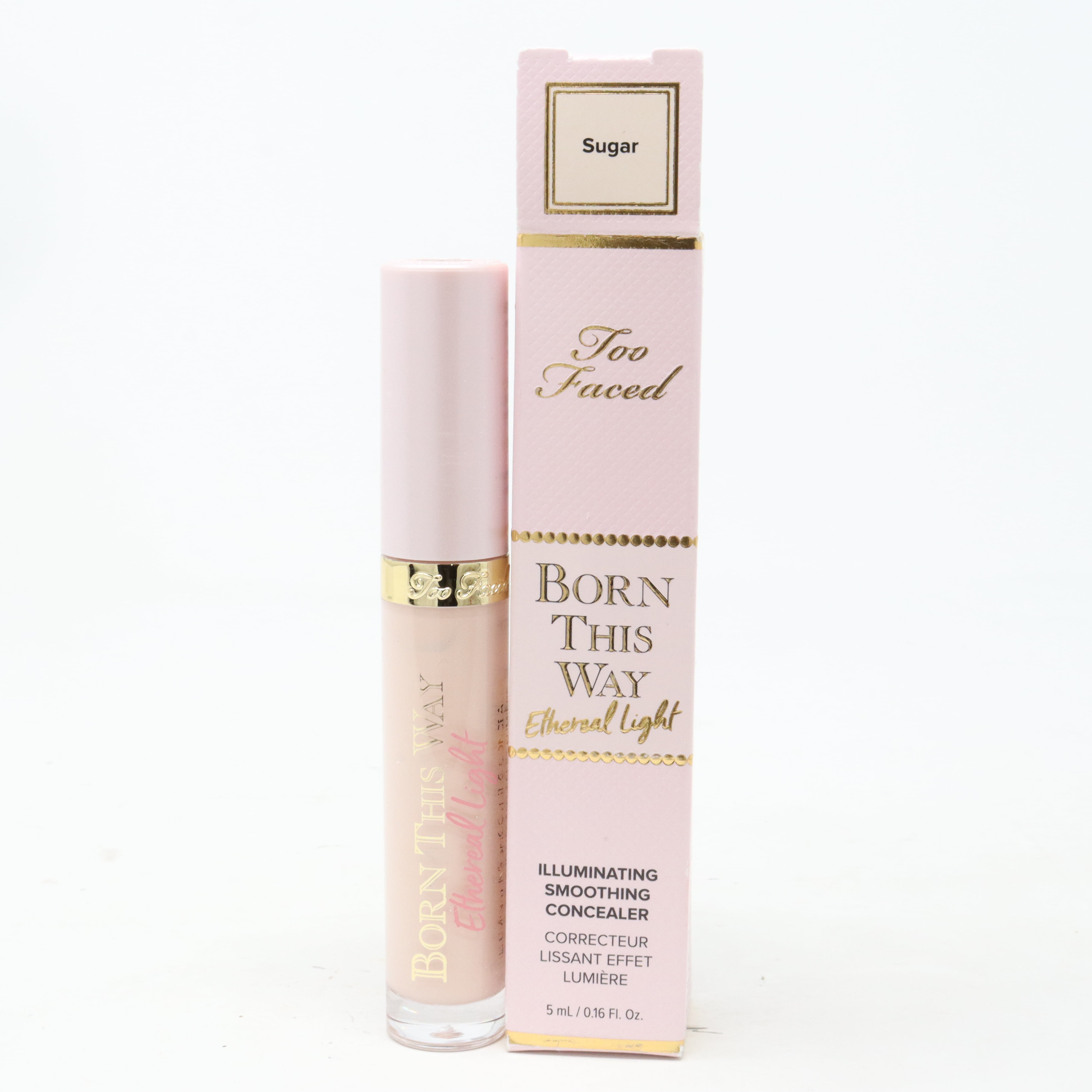 Too Faced Born This Way Ethereal Light Smoothing Concealer 0.16oz Sugar New