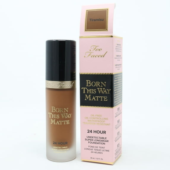 Too Faced Born This Way Matte 24 Hour Foundation 1.0oz Tiramisu New With Box