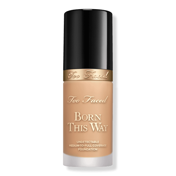 Too Faced Born This Way Medium-to-Full Coverage Foundation 24HR Wear | Shade Natural Beige | New In Box 1 fl oz / 30 mL