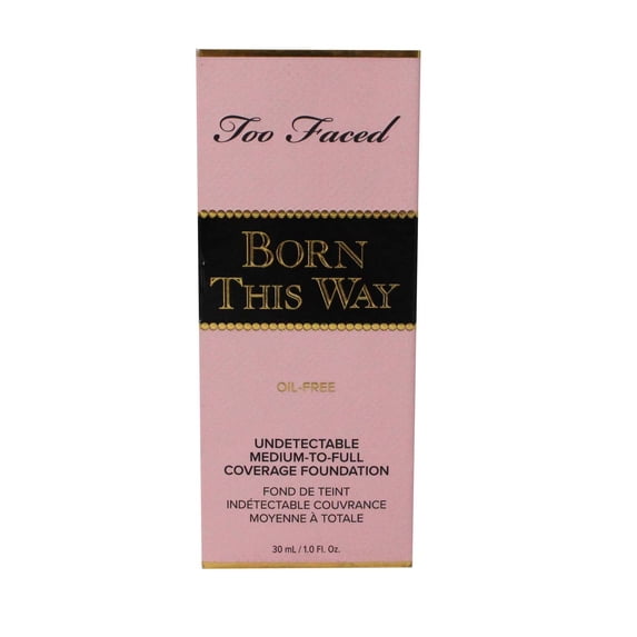 Too Faced Born This Way Oil-Free Foundation, Light Beige, 1oz/30ml
