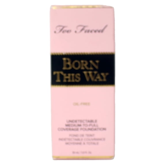 Too Faced Born This Way Oil Free Foundation Warm Nude 1oz/30ml New With Box