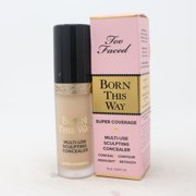Too Faced Born This Way Super Coverage Concealer 0.5oz Natural Beige New With Box