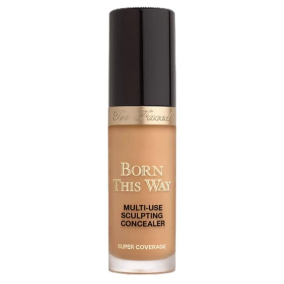 Too Faced Born This Way Super Coverage Concealer 0.5oz Warm Sand New With Box