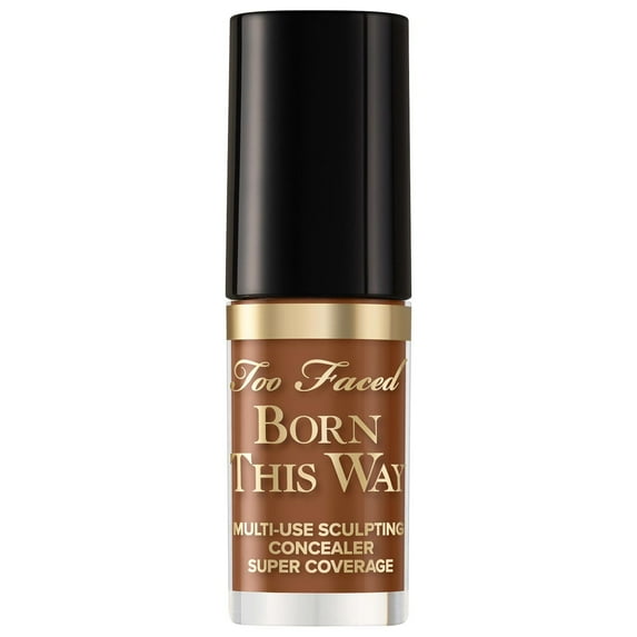 Too Faced Born This Way Super Coverage Multi-Use Concealer with Hyaluronic Acid Color: Chai Size: .45OZ