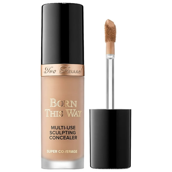 Too Faced Born This Way Super Coverage Multi-Use Concealer Color: Cookie Size: 0.06 FL OZ