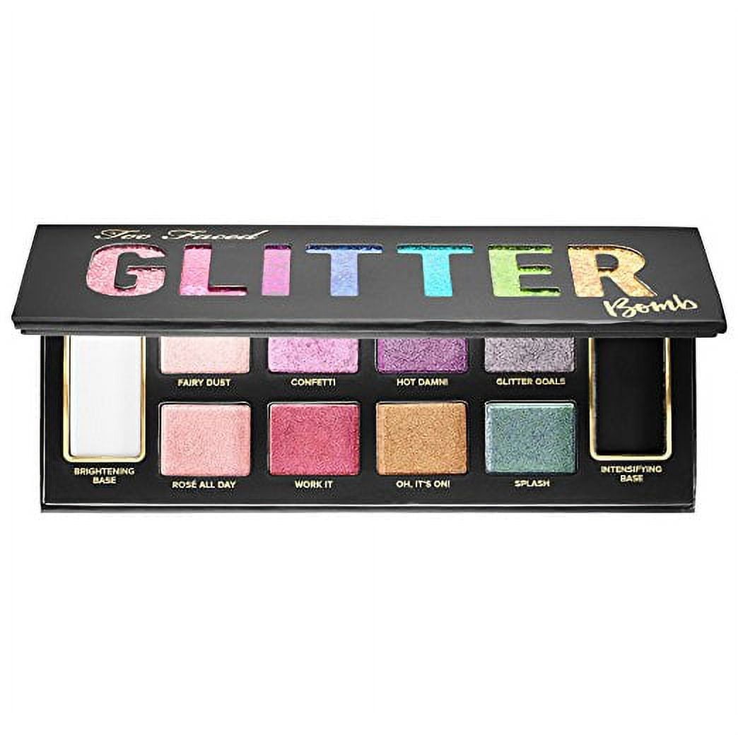 Too Faced Glitter Bomb Prismatic Glitter Eye Shadow Palette