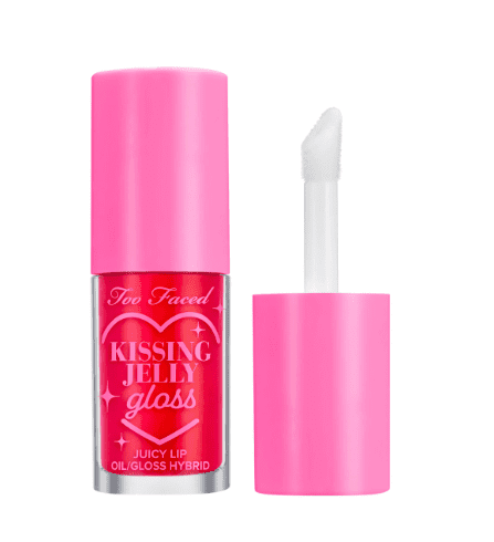 Too Faced Kissing Jelly Gloss Juicy Lip Oil/Gloss Hybrid 4.5 mL / 0.15 Fl oz - Cherry Pie