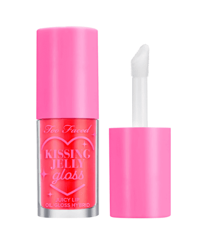 Too Faced Kissing Jelly Gloss Juicy Lip Oil/Gloss Hybrid 4.5 mL / 0.15 Fl oz - Sour Watermelon
