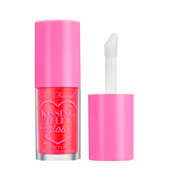 Too Faced Kissing Jelly Gloss Juicy Lip Oil/Gloss Hybrid 4.5 mL / 0.15 Fl oz - Sour Watermelon