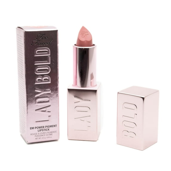 Too Faced LADY BOLD Em-Power Pigment Lipstick, 05 Level Up .14oz