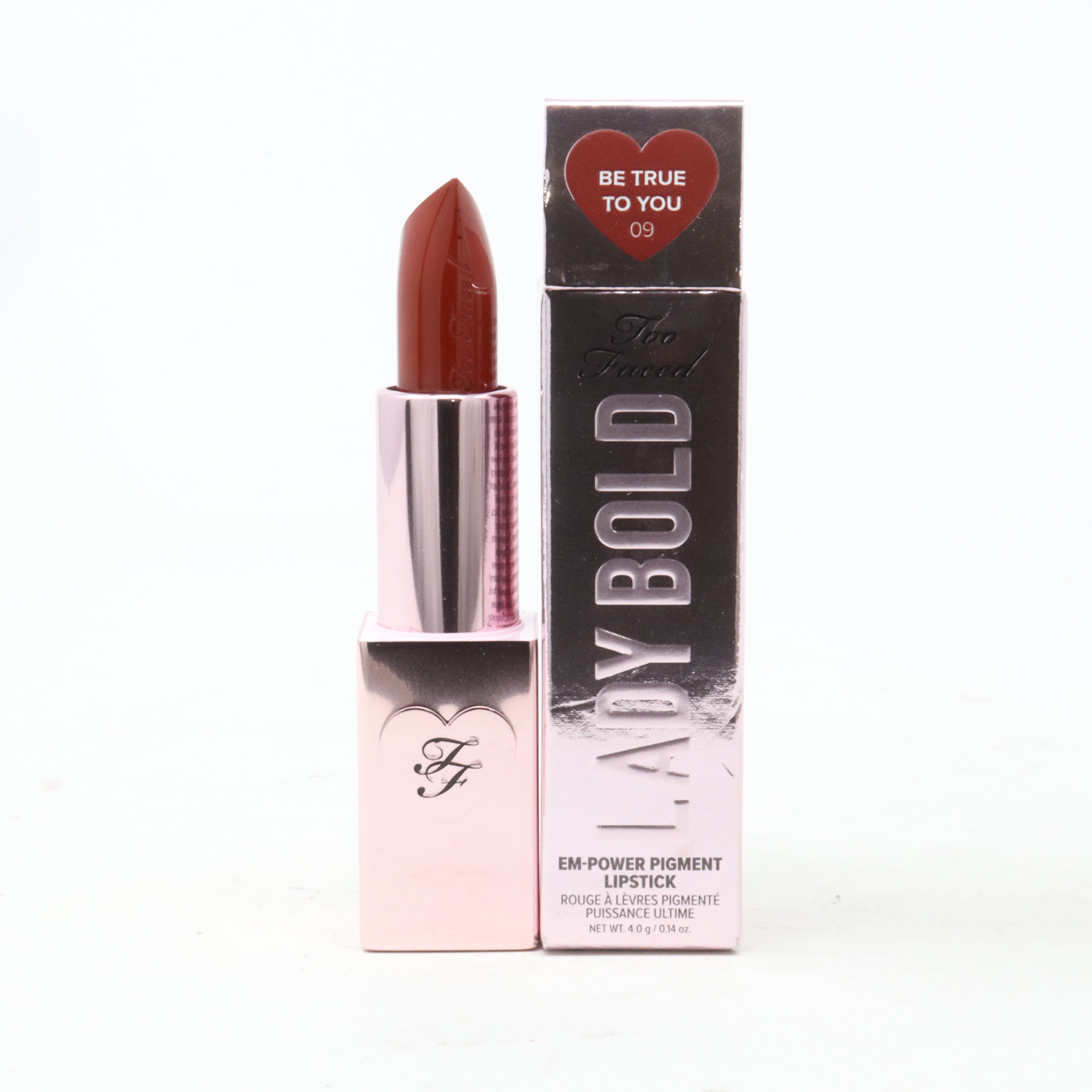 Too Faced Lady Bold Em-Power Pigment Lipstick 09 Be True To You