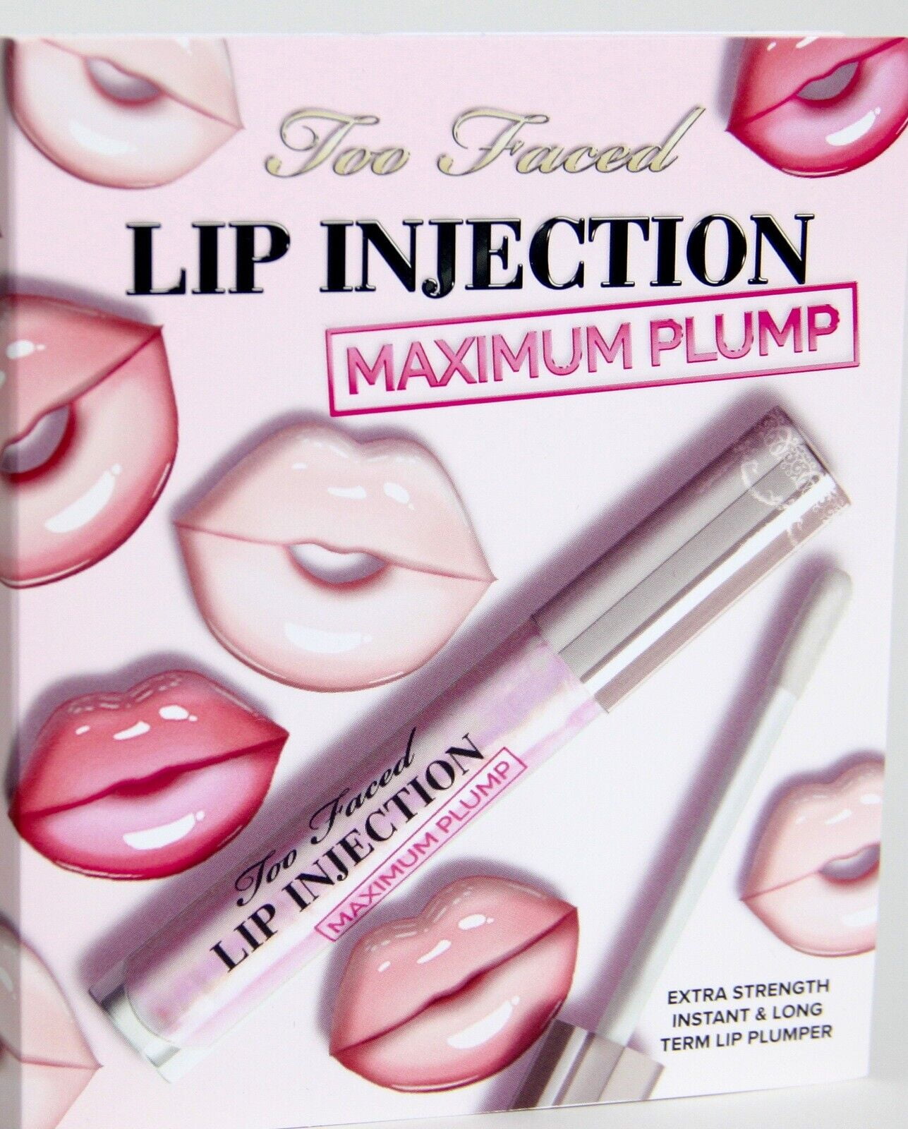 Too Faced Lip Injection Maximum Plump Extra Strength Lip Plumper New