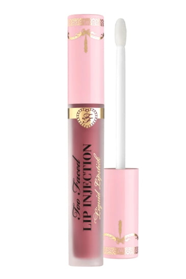 Too Faced Lip Injection Power Plumping Cream Longwear Liquid Lipstick - Filler Up - (Muted Mauve Pink) 0.10 Fl oz / 3 mL
