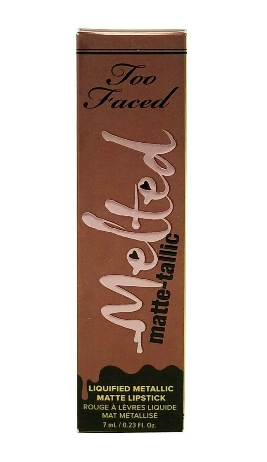 Too Faced Liquified Metallic Matte Lipstick Faking It - Net 0.23 OZ