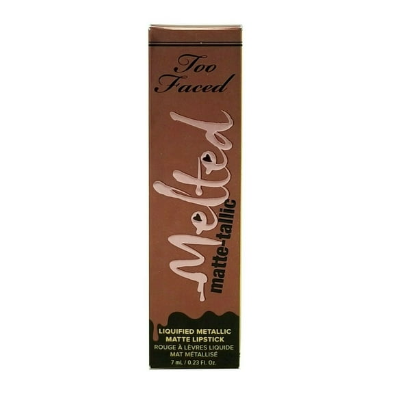 Too Faced Liquified Metallic Matte Lipstick Faking It - Net 0.23 OZ