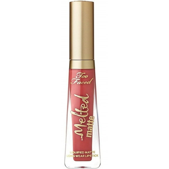 Too Faced Melted Matte Liquified Long Wear Lipstick .23 oz. , Strawberry Hill (Warm Berry Red)
