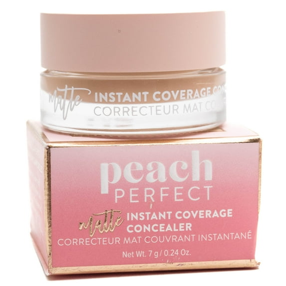 Too Faced PEACH PERFECT Instant Coverage Matte Concealer, Bisque .24oz
