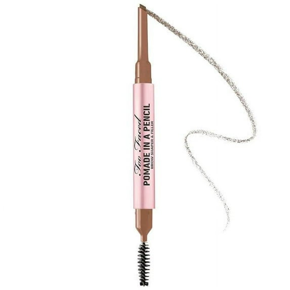 Too Faced Pomade In A Pencil Brow Shaper and Filler WATERPROOF - Soft Brown