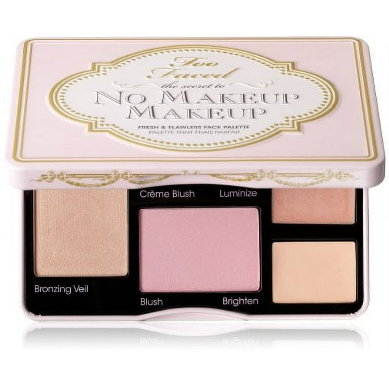 Too Faced No Makeup Makeup Fresh & Flawless Face Palette Review & Swatches  - Musings of a Muse