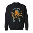 thumbnail image 1 of Too Fast In The Ocean Design Sweatshirt Men -Image by Shutterstock, Male 4X-Large, 1 of 4