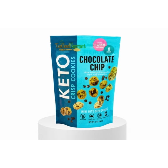 Too Good Gourmet Keto Chocolate Chip Mini Crisp Cookies, 5 oz.