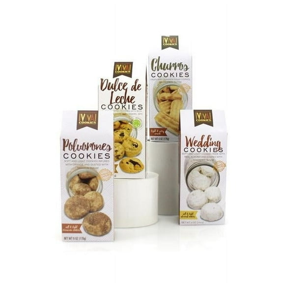 Too Good Gourmet Set of 4 Too Good Gourmet Hispanic Cookies 6 oz.