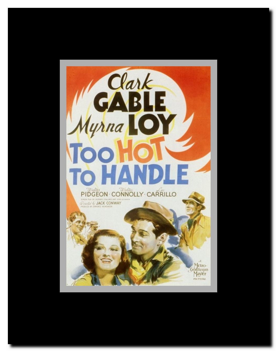 Too Hot to Handle Framed Movie Poster