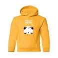 thumbnail image 1 of Too Lazy For This Panda Hoodie Juniors -Image by Shutterstock,  Medium, 1 of 4