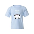 thumbnail image 1 of Too Lazy For This Panda T-Shirt Juniors -Image by Shutterstock,  Large, 1 of 4