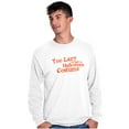 thumbnail image 1 of Too Lazy Ironic Halloween Costume Long Sleeve TShirt Men Women Brisco Brands X, 1 of 6