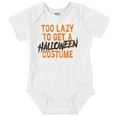 thumbnail image 1 of Too Lazy To Get A Halloween Costume Romper Boys or Girls Infant Baby Brisco Brands 24M, 1 of 1