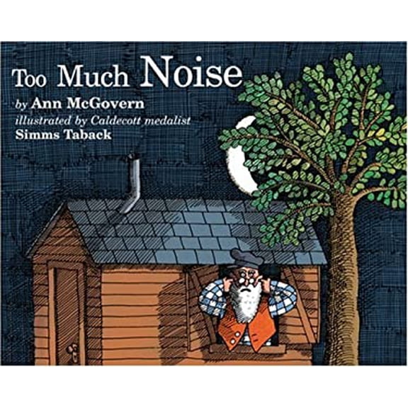 Pre-Owned Too Much Noise: A Funny Picture Book About a Wise Man and Learning Perspective for Children (Ages 4-7), 9780395629857, 0395629853, Paperback, Illustrated edition