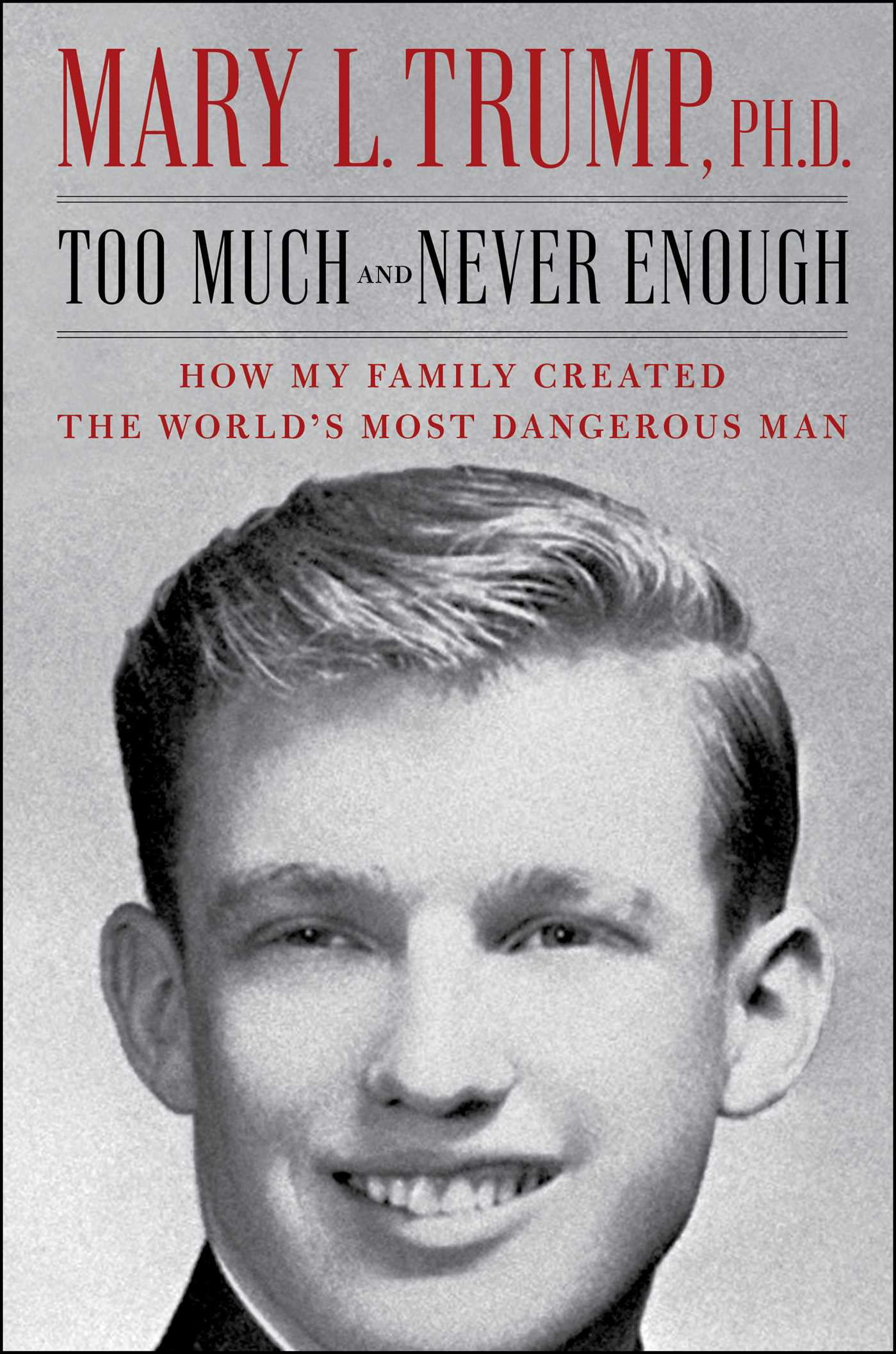 MARY L TRUMP Too Much and Never Enough : How My Family Created the World's Most Dangerous Man (Hardcover)