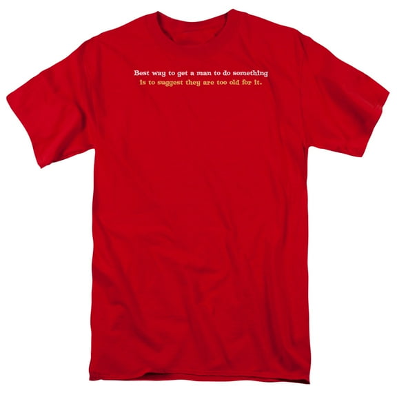 - Too Old - Short Sleeve Shirt - Large
