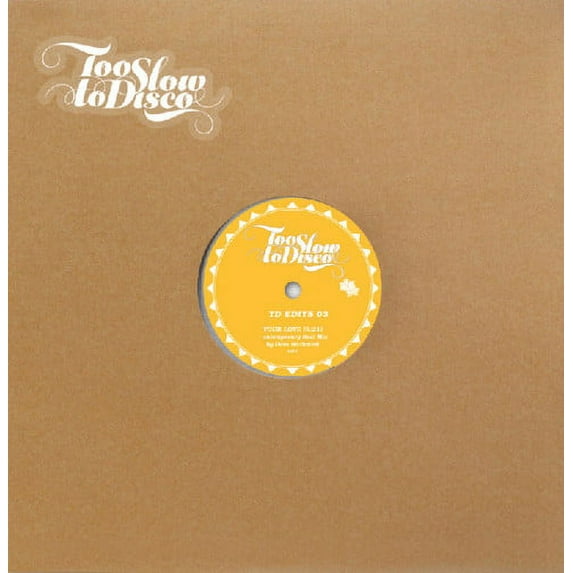 Dave Mathmos - Too Slow to Disco Edit 03 - Music & Performance - Vinyl