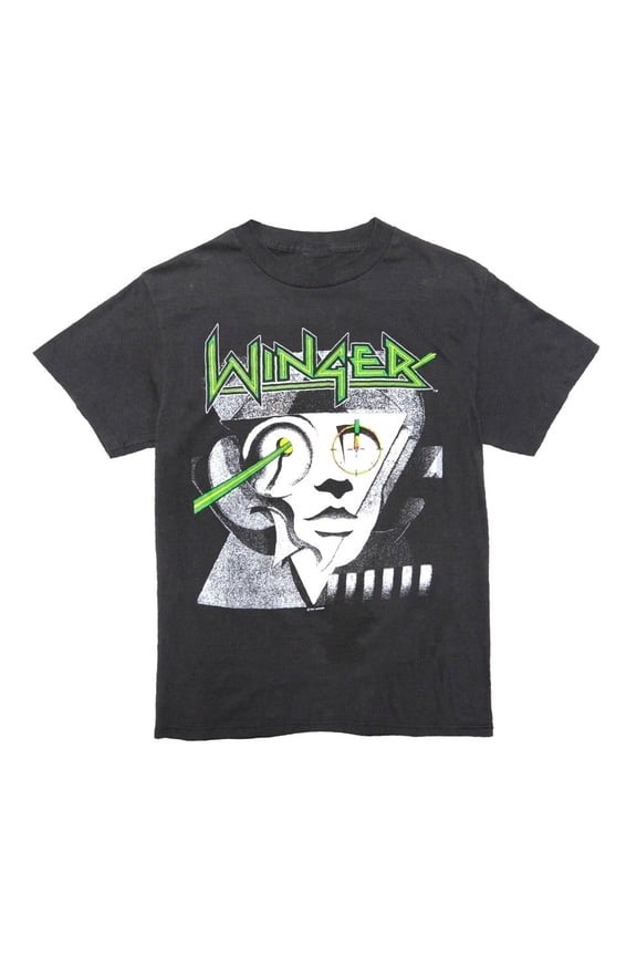 Too Tuff to Tame Winger Band Shirt Short Sleeve Black Unisex S-5XL E1519