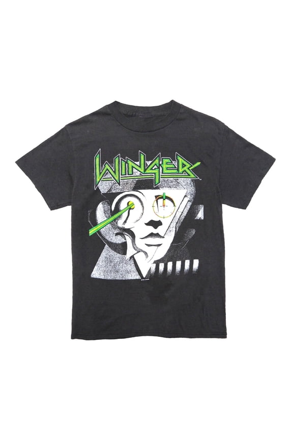 Too Tuff to Tame Winger Band Shirt Short Sleeve Black Unisex S-5XL E1519